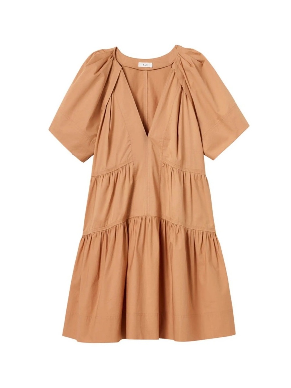 A.L.C. Camila Dress- Cafe Latte